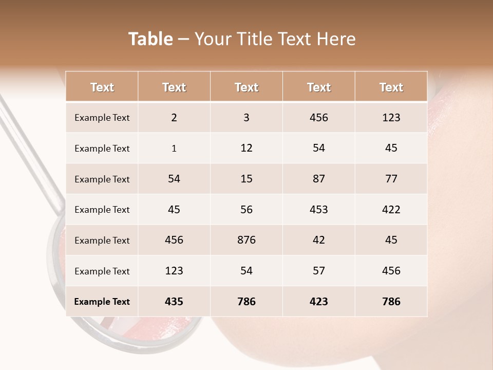 Dentistry Dental Face PowerPoint Template