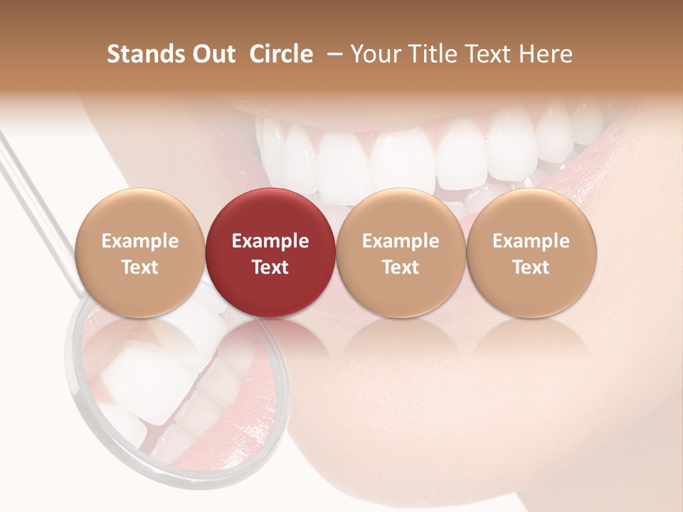 Dentistry Dental Face PowerPoint Template