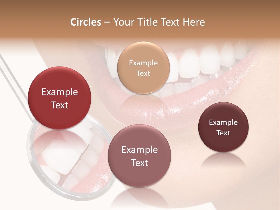Dentistry Dental Face PowerPoint Template