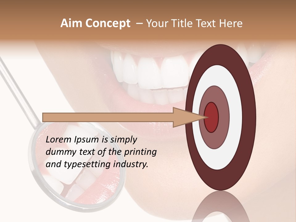 Dentistry Dental Face PowerPoint Template