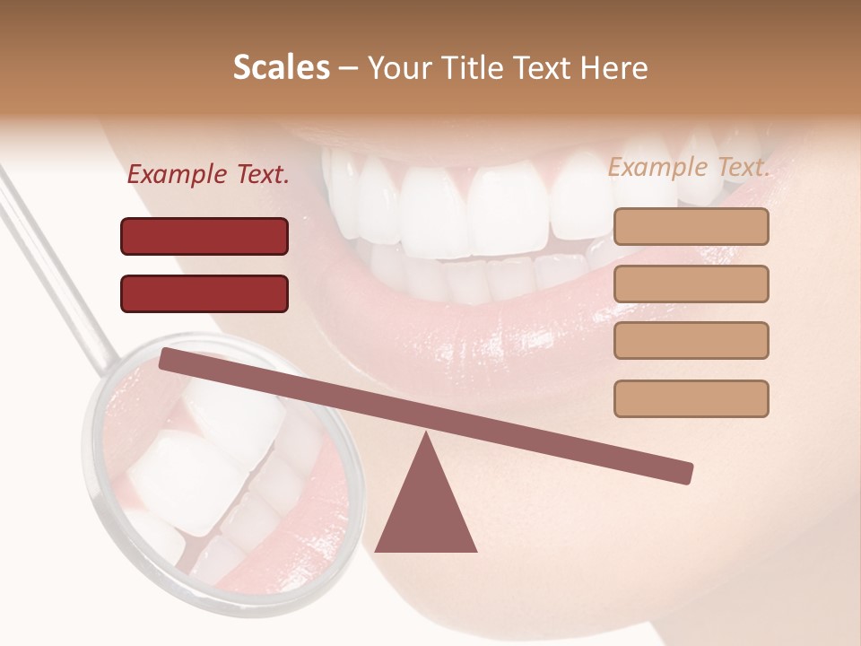Dentistry Dental Face PowerPoint Template