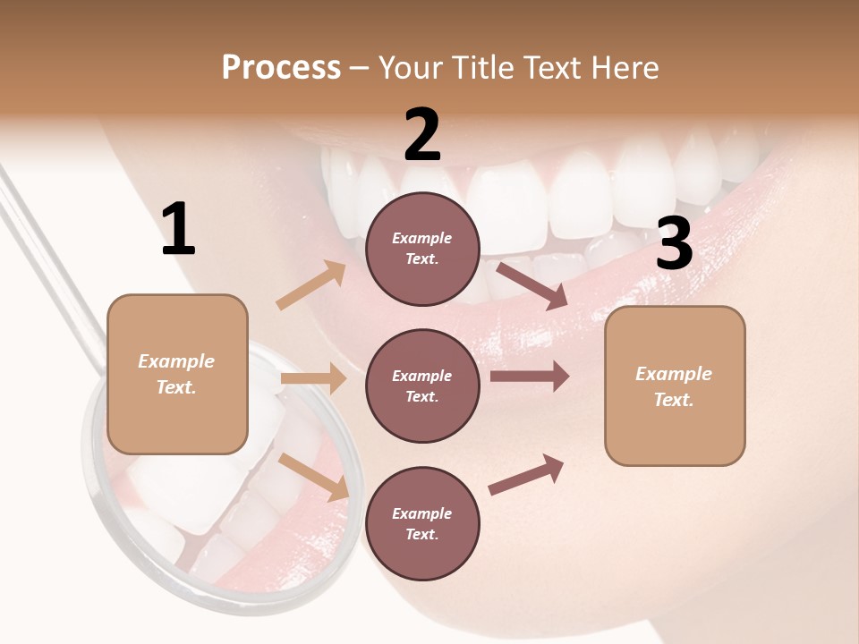 Dentistry Dental Face PowerPoint Template