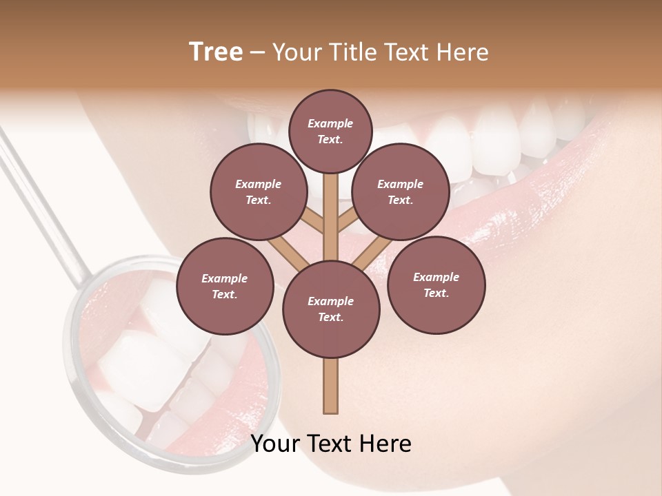 Dentistry Dental Face PowerPoint Template
