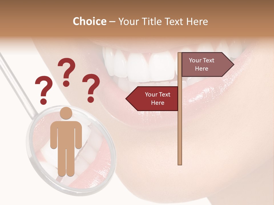 Dentistry Dental Face PowerPoint Template