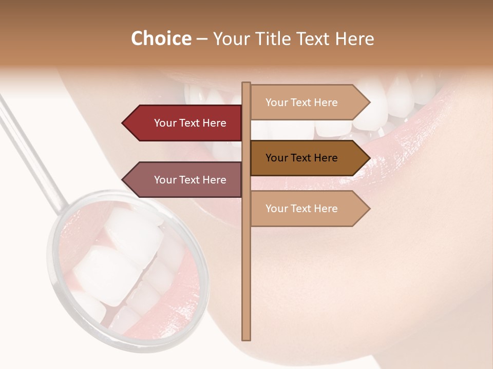 Dentistry Dental Face PowerPoint Template