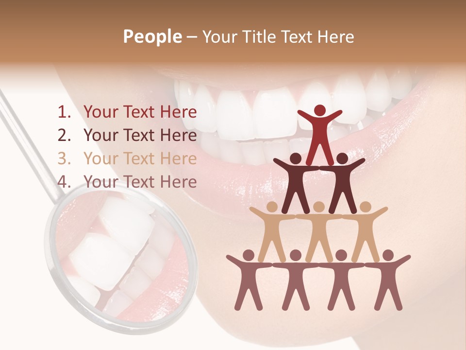 Dentistry Dental Face PowerPoint Template