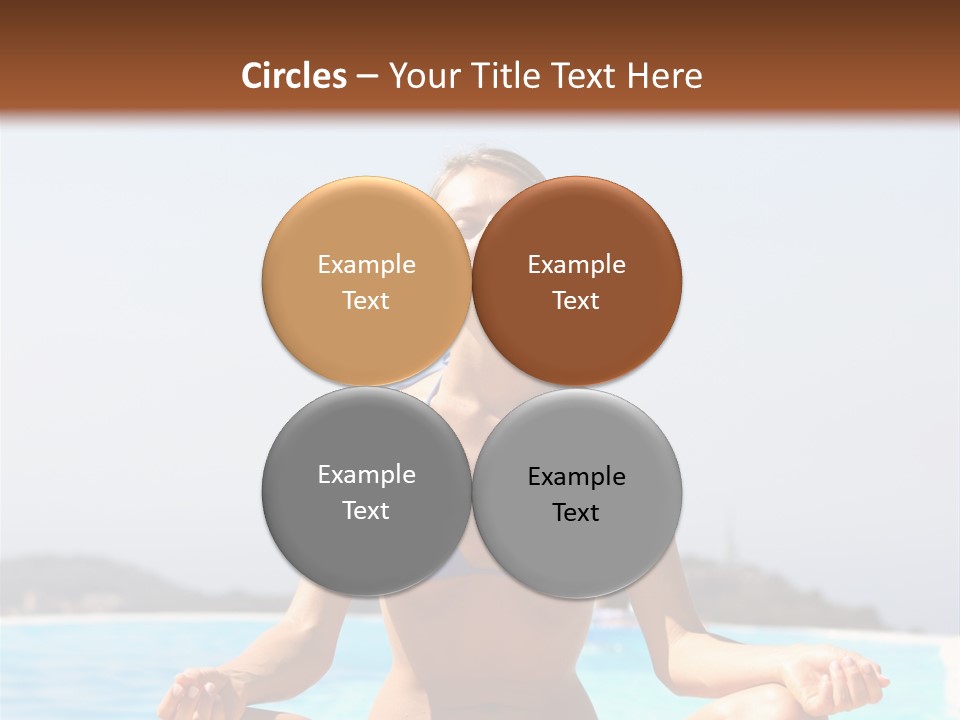 Adult Sky Concentration PowerPoint Template