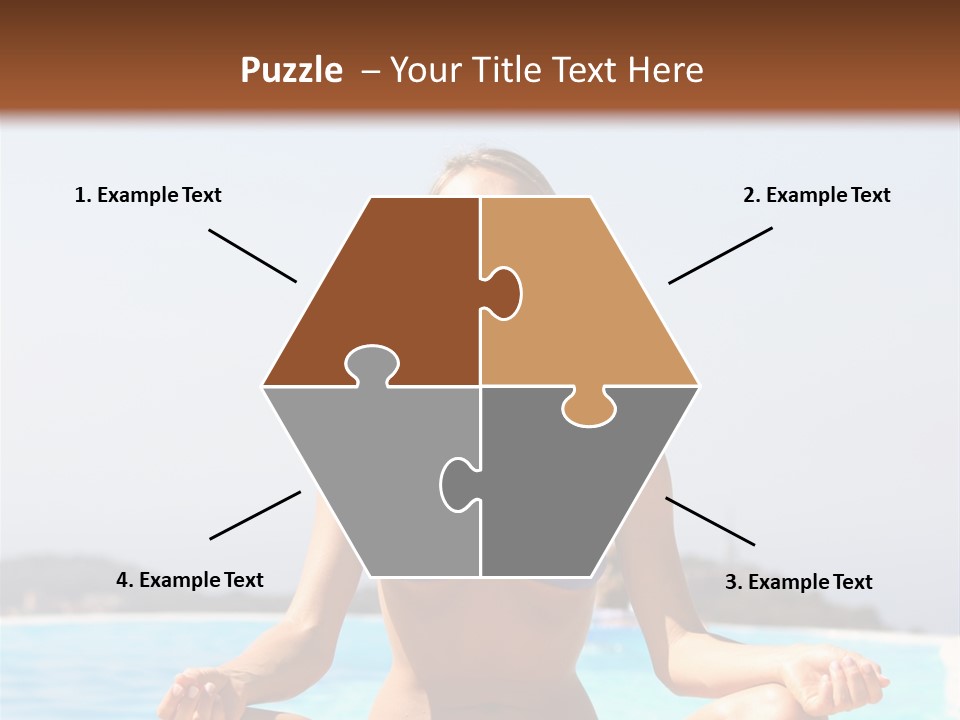 Adult Sky Concentration PowerPoint Template