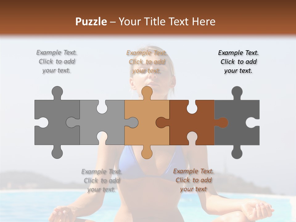 Adult Sky Concentration PowerPoint Template