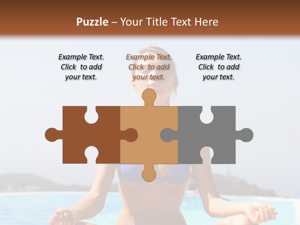 Adult Sky Concentration PowerPoint Template