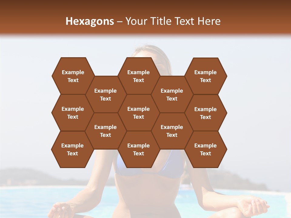 Adult Sky Concentration PowerPoint Template