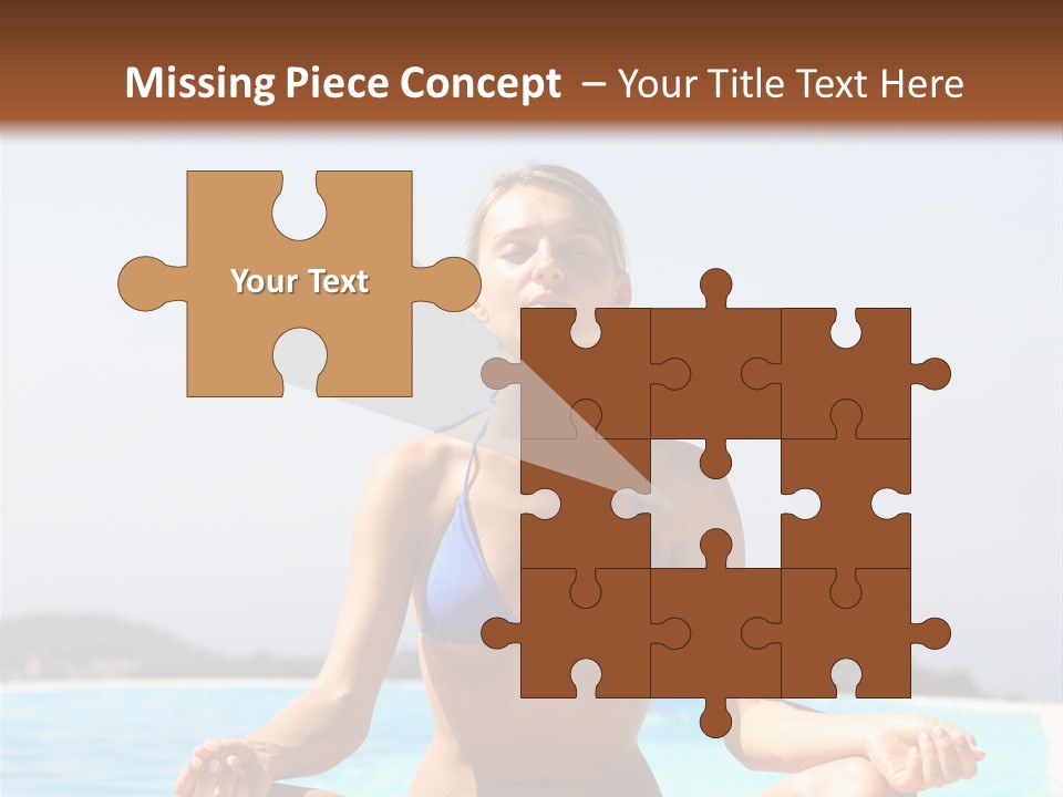 Adult Sky Concentration PowerPoint Template