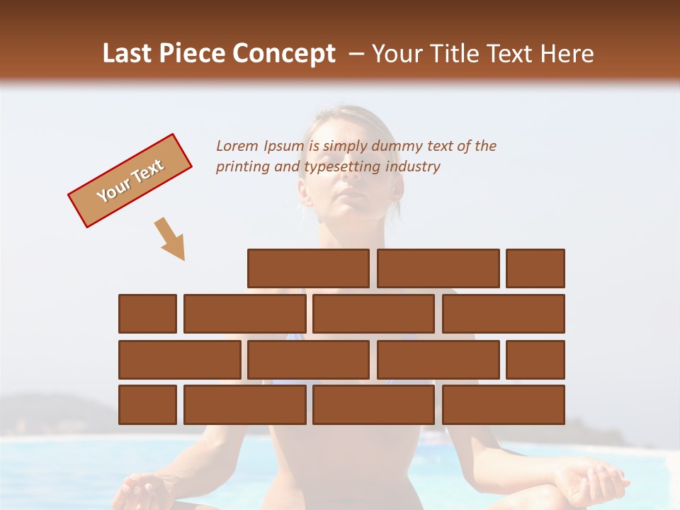 Adult Sky Concentration PowerPoint Template