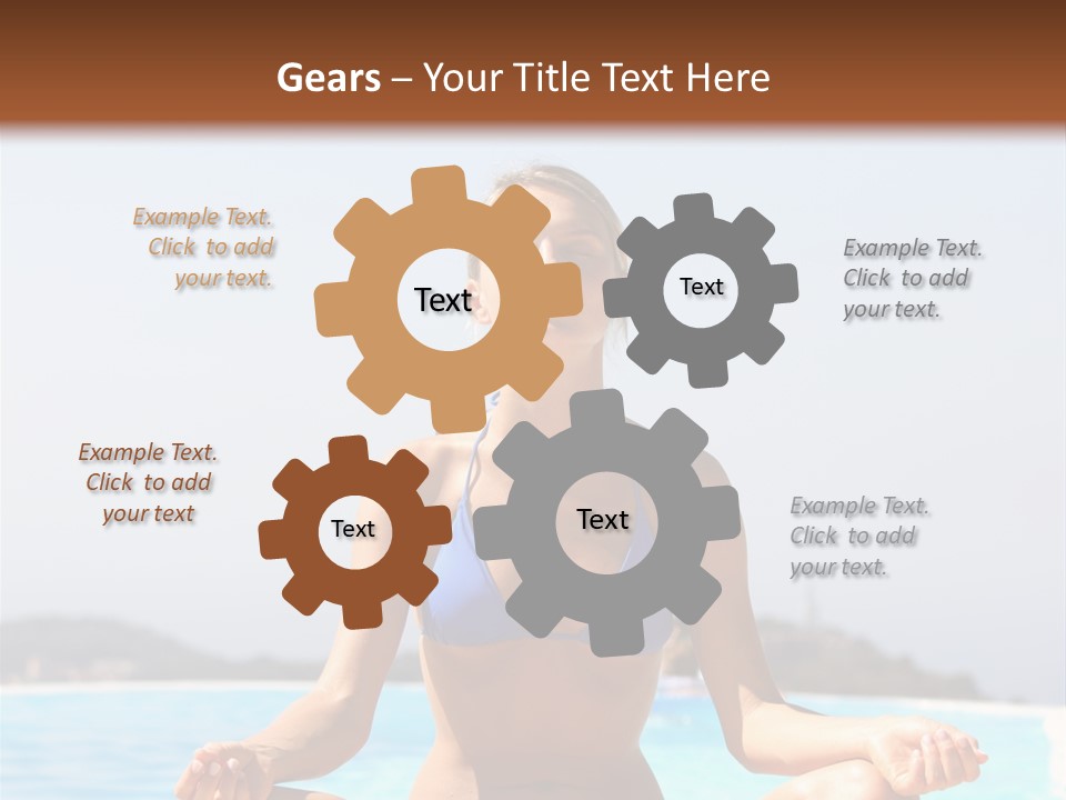 Adult Sky Concentration PowerPoint Template