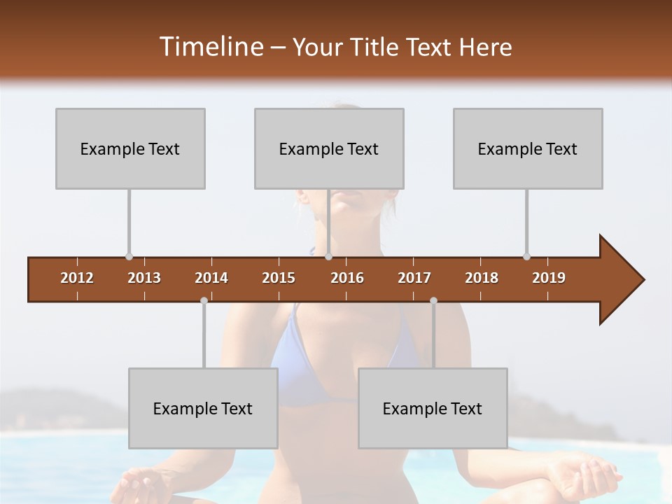 Adult Sky Concentration PowerPoint Template