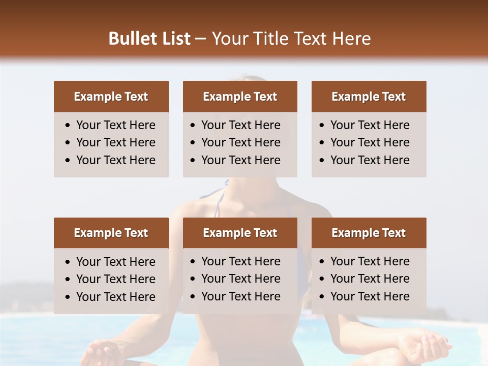 Adult Sky Concentration PowerPoint Template