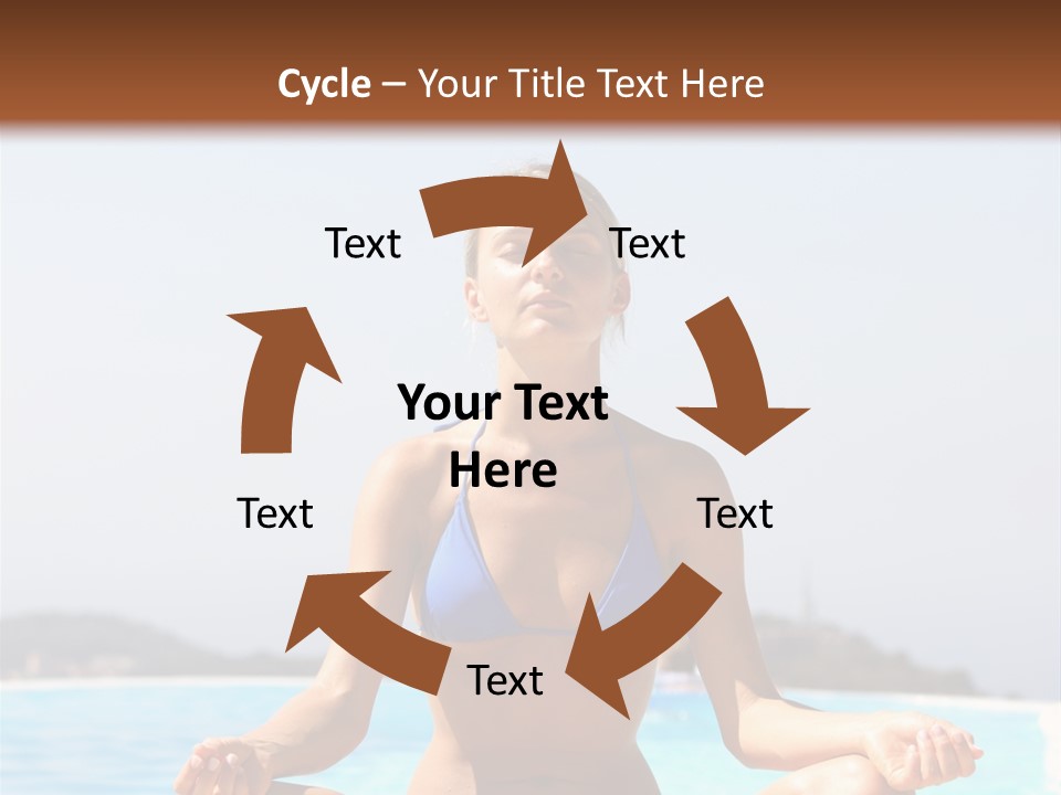 Adult Sky Concentration PowerPoint Template