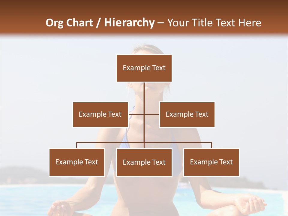 Adult Sky Concentration PowerPoint Template