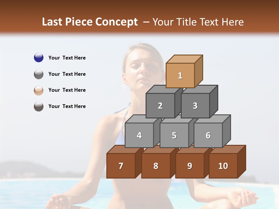 Adult Sky Concentration PowerPoint Template