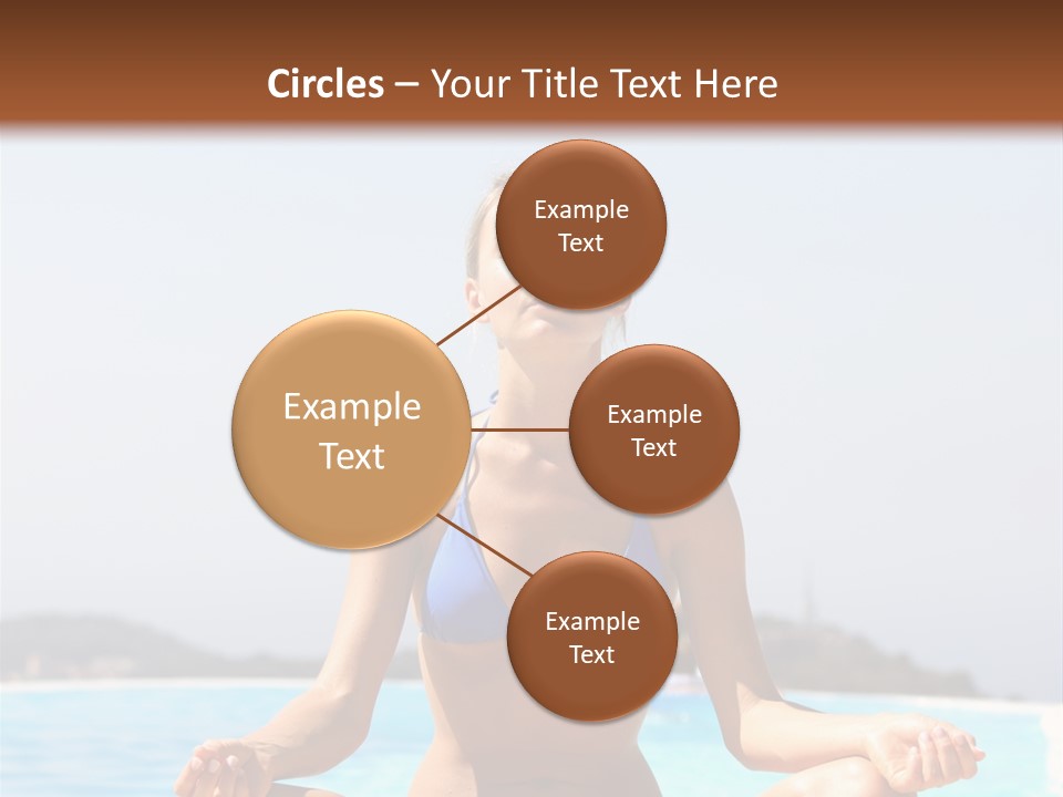 Adult Sky Concentration PowerPoint Template