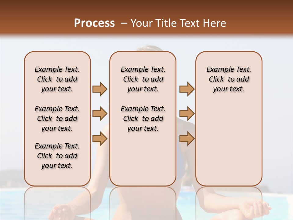 Adult Sky Concentration PowerPoint Template