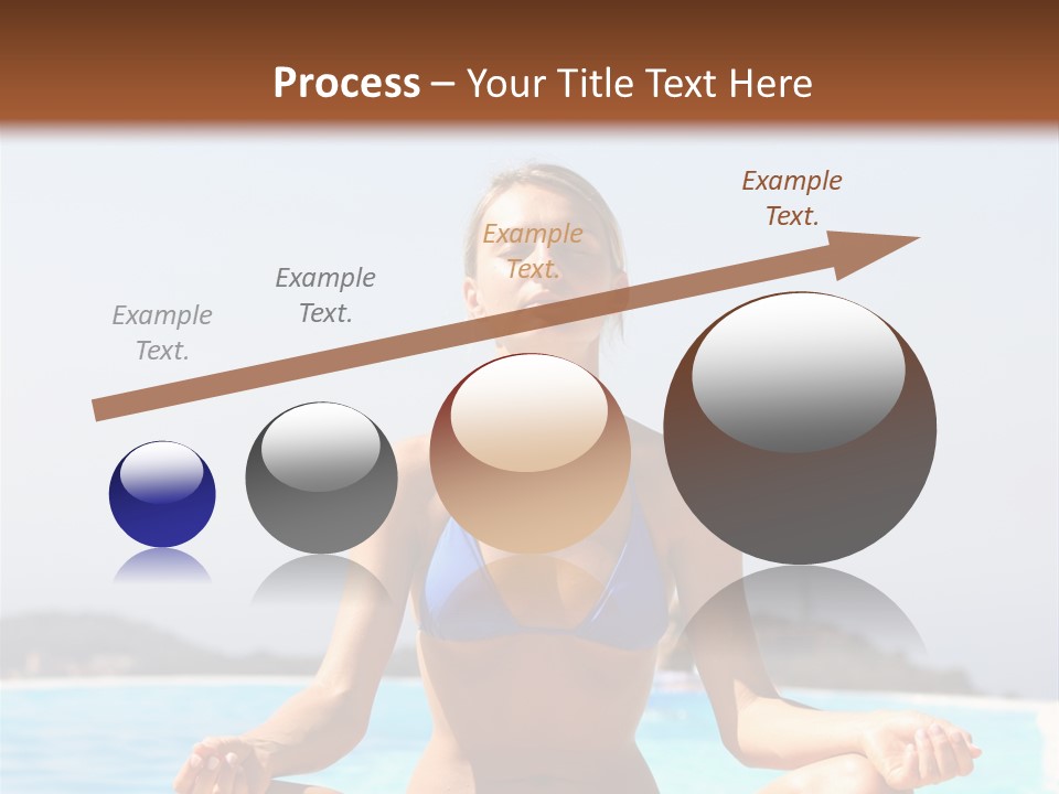Adult Sky Concentration PowerPoint Template