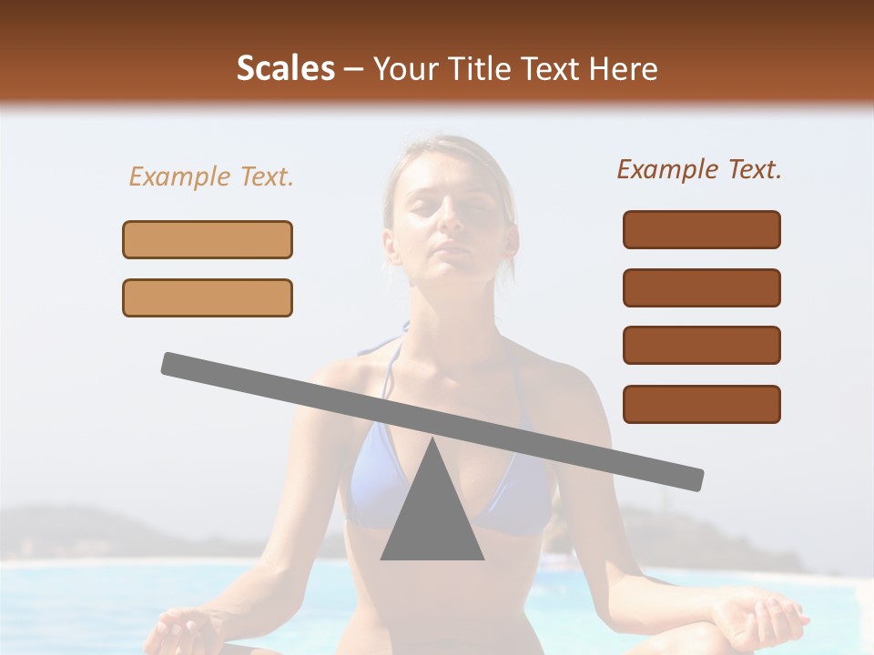 Adult Sky Concentration PowerPoint Template
