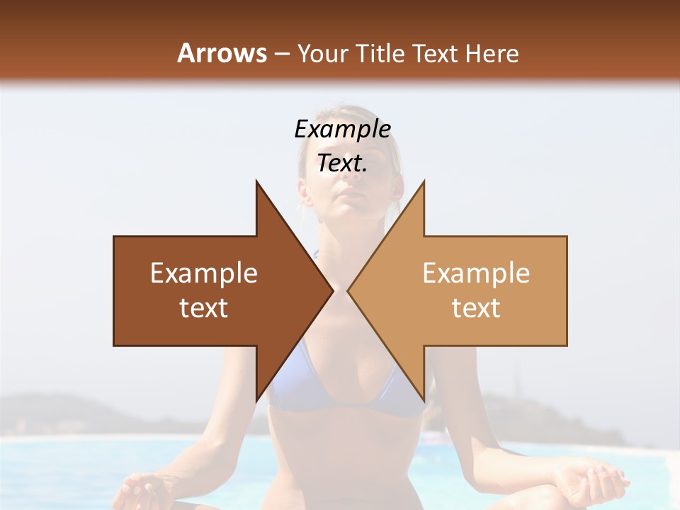 Adult Sky Concentration PowerPoint Template