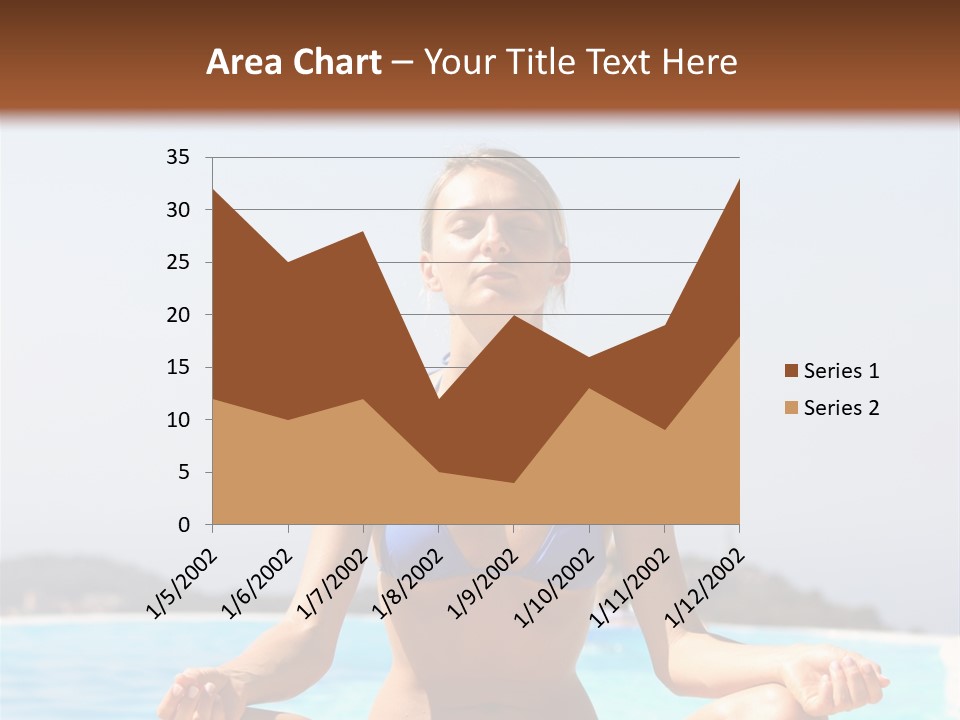 Adult Sky Concentration PowerPoint Template