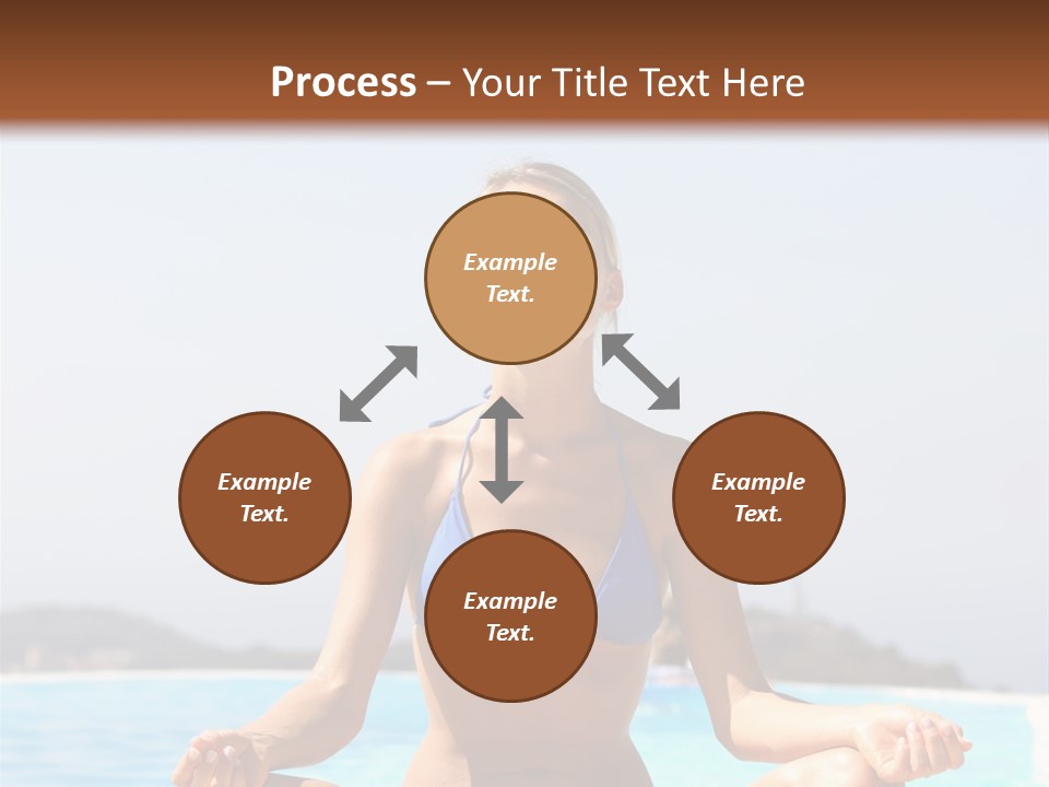 Adult Sky Concentration PowerPoint Template