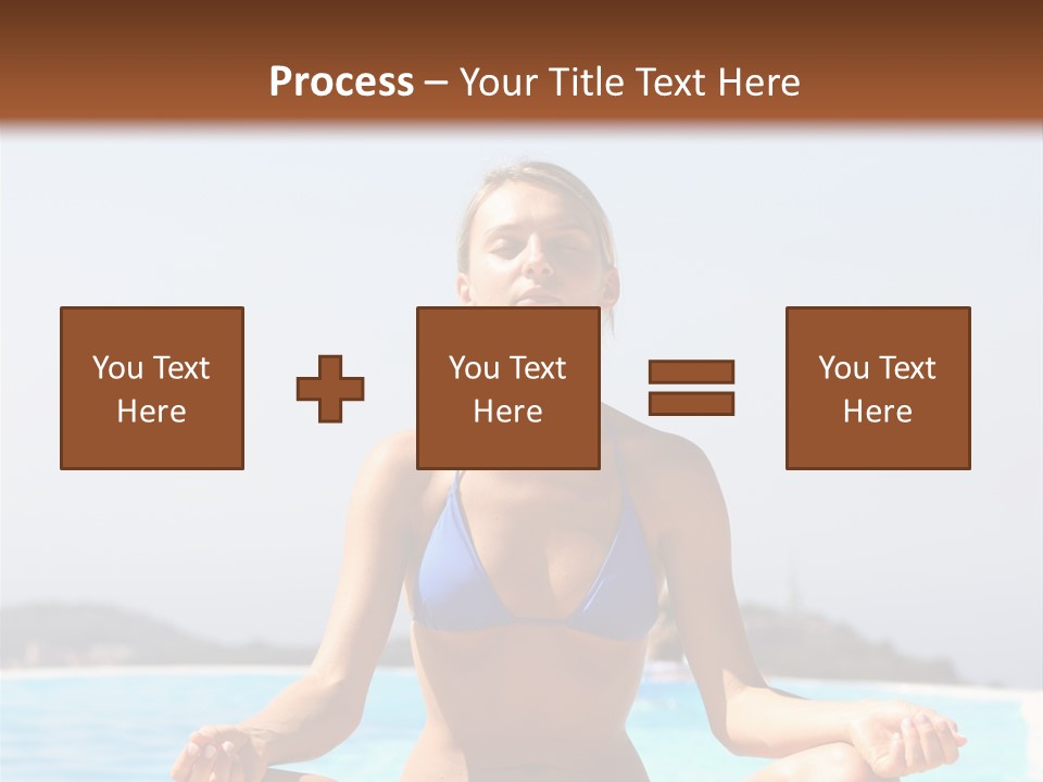 Adult Sky Concentration PowerPoint Template