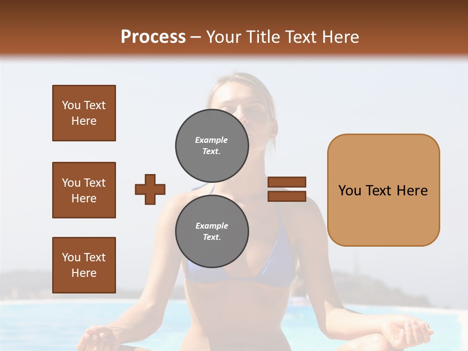 Adult Sky Concentration PowerPoint Template