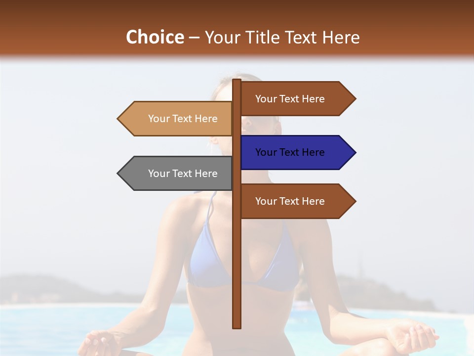Adult Sky Concentration PowerPoint Template