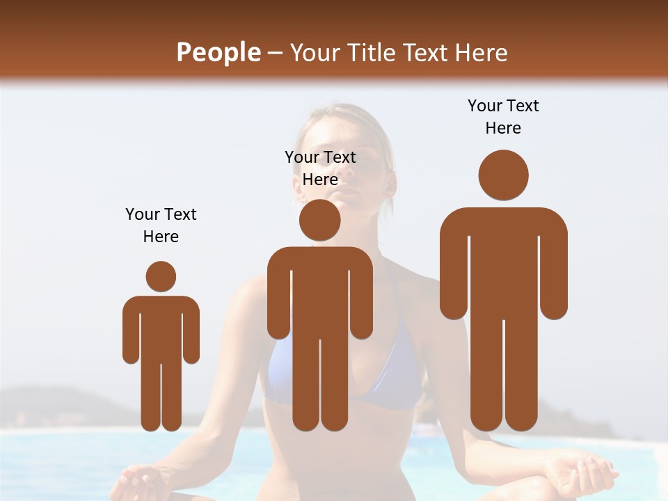 Adult Sky Concentration PowerPoint Template