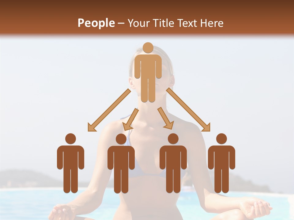 Adult Sky Concentration PowerPoint Template