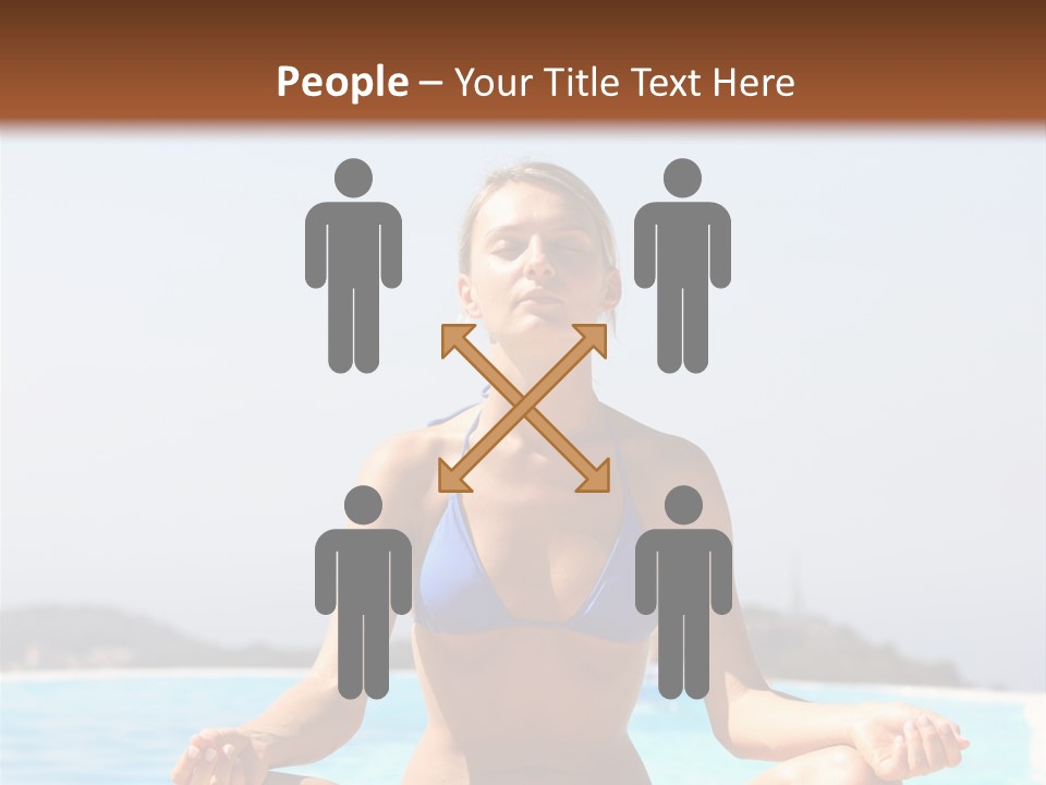 Adult Sky Concentration PowerPoint Template