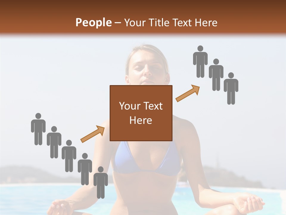 Adult Sky Concentration PowerPoint Template