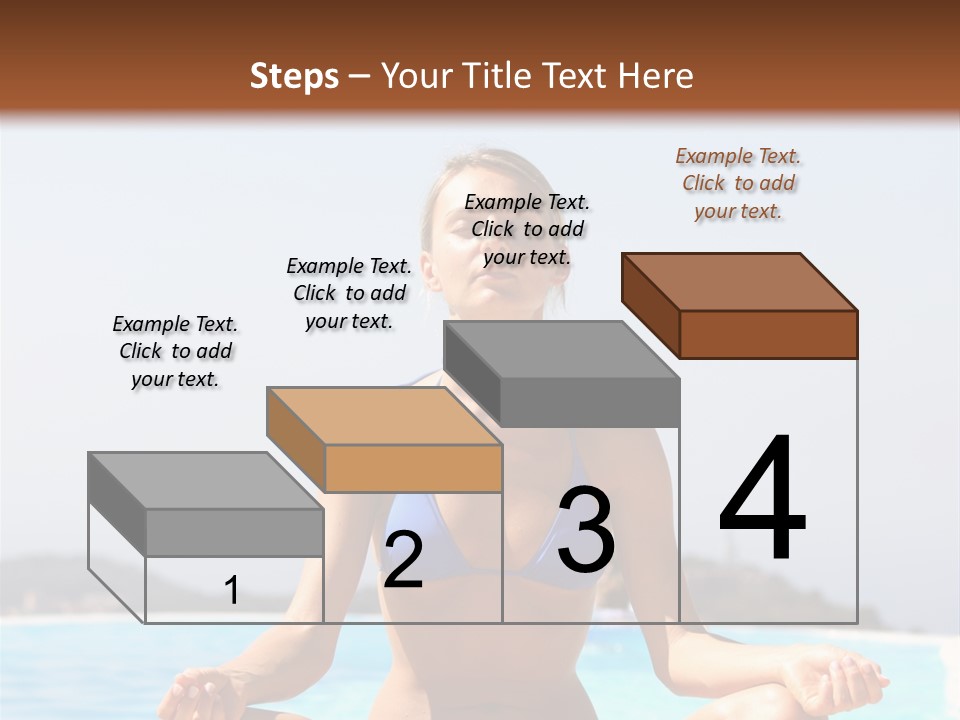 Adult Sky Concentration PowerPoint Template