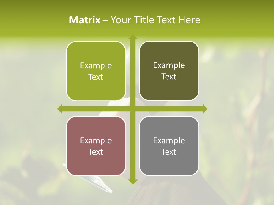 Red Outside Color PowerPoint Template