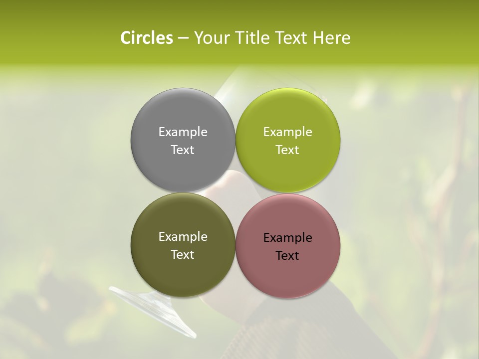 Red Outside Color PowerPoint Template