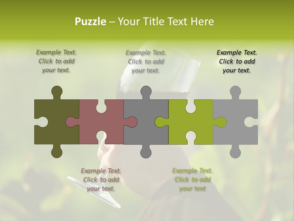 Red Outside Color PowerPoint Template