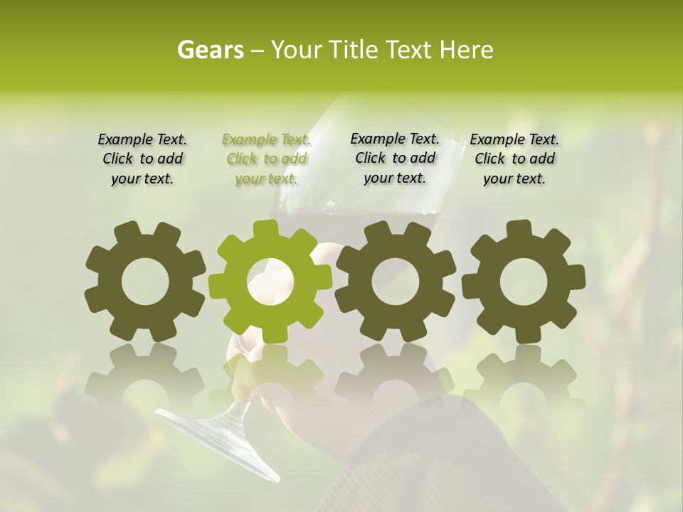 Red Outside Color PowerPoint Template