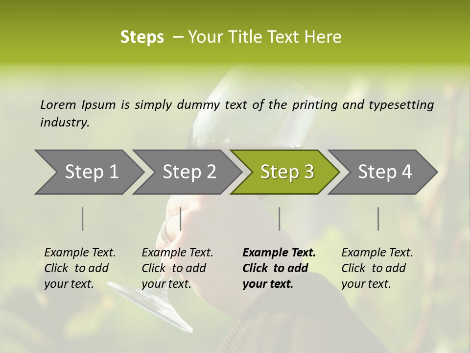 Red Outside Color PowerPoint Template