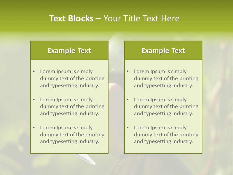 Red Outside Color PowerPoint Template