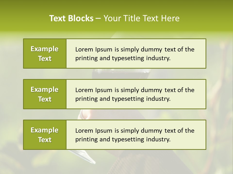Red Outside Color PowerPoint Template