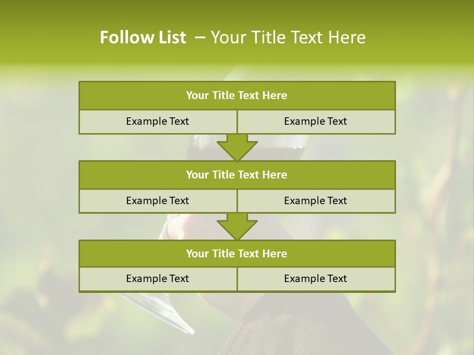 Red Outside Color PowerPoint Template