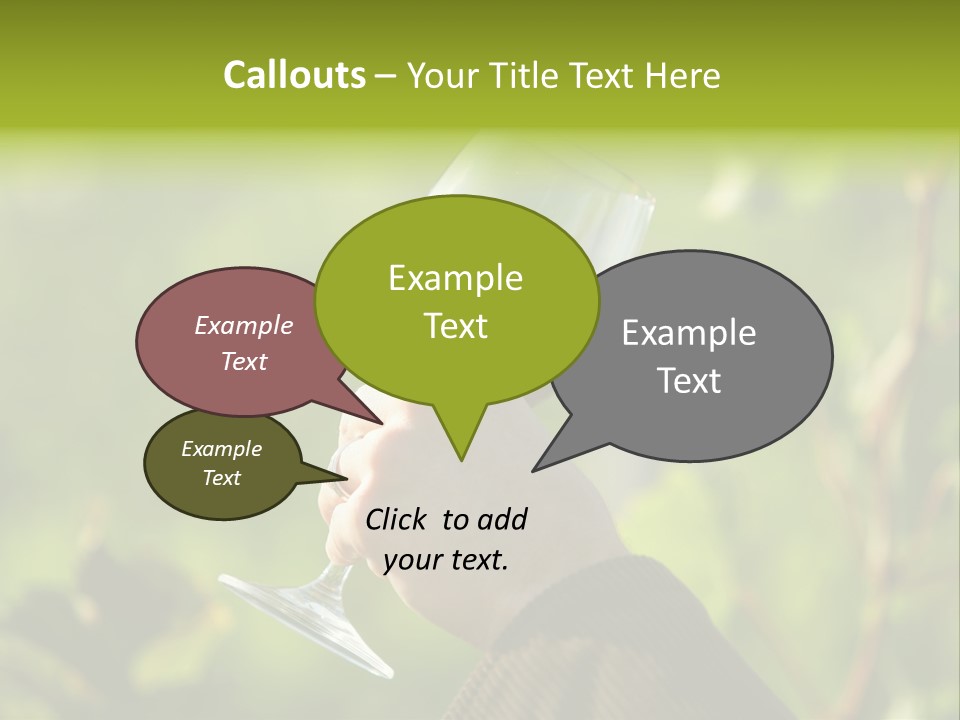 Red Outside Color PowerPoint Template