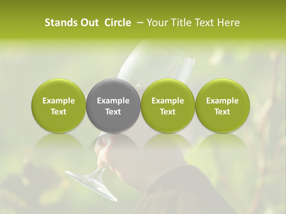 Red Outside Color PowerPoint Template