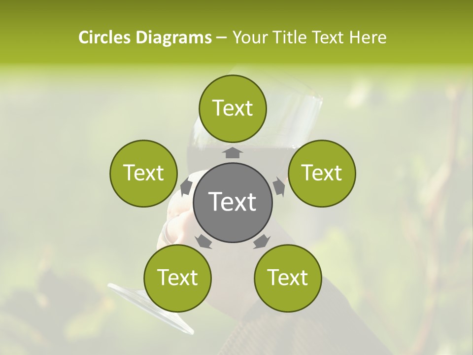 Red Outside Color PowerPoint Template