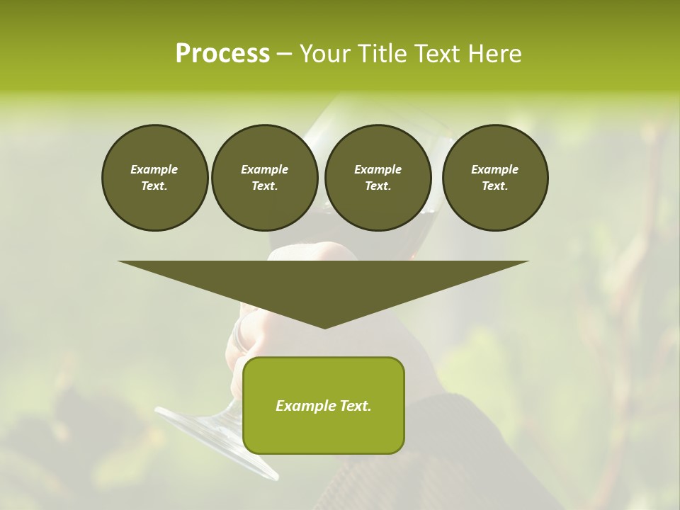 Red Outside Color PowerPoint Template
